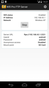 WiFi Pro FTP Server pro